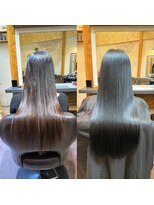 リリアン(Ririan)&nbsp;【橋本】うる髪フルカラー+自社製品髪質改善トリートメント