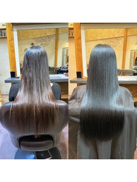 リリアン(Ririan) 【橋本】うる髪フルカラー+自社製品髪質改善トリートメント