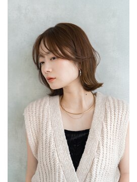 トッカ ヘアーラウンジ 日吉店(tocca) 外ハネレイヤーボブ/【日吉】