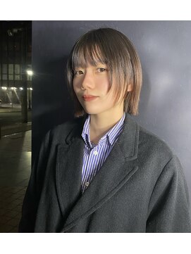 ヘアーデザイン アルエ(HAIR×design ARUE) レイヤーショートボブ