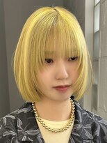 プネル(punel) のあイエローカラーブロンドイエローローライト