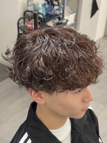 ビカムメンズヘアー 栄店(become men's hair)&nbsp;シャドウパーマ無造作マッシュ