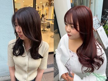 レム(REM)の写真/【烏丸/河原町】髪質・骨格に合わせたCUT技術で小顔魅せも◎印象を左右する顔周りのCUTは[REM]にお任せ!