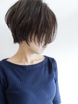 リアン ヘア ライム 豊橋(lien.hair rhyme)&nbsp;大人クール カッコいい前下がりショートボブ 20代30代40代人気◎