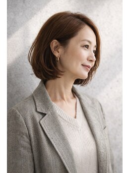 ロアール ケア 江南店(LOAOL CARE)の写真/もうこれ以上【白髪】を増やさない！40代以上の悩みを解消◎髪質改善白髪染めで若々しい印象へ♪