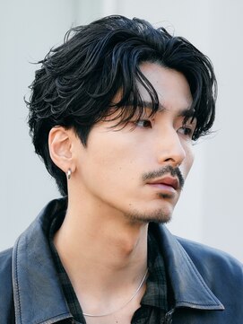 フィフス 神南(fifth) メンズパーマニュアンスパーマフェザーパーマセンターパート