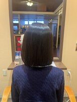 エルアスク&nbsp;大人可愛いヘルシーボブスタイル30代40代50代60代