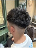 モナン(monan)&nbsp;メンズカットフェードアクティブショート刈り上げショート