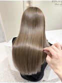 12トーン透明感スモーキーベージュ×髪質改善 #037