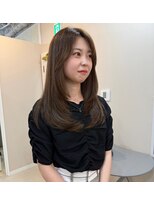 アトレ 福岡大名店(attrait)&nbsp;外国人風ミディアムアッシュカラーヘア