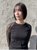【ふんわり軽い】レイヤーボブ×小顔シルエット