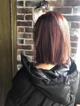 エイミー(Aimee) Aimee 外ハネボブ×ペールピンク