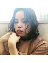 ランプ ヘアー(lamp hair)&nbsp;前髪なしリラックスボブ