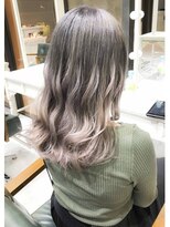 デイズ(days)&nbsp;アッシュグラデーションカラー ブリーチロングデザインカラー