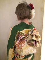21年秋 ミディアム 成人式の髪型 ヘアアレンジ 人気順 ホットペッパービューティー ヘアスタイル ヘアカタログ