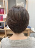 美シルエット耳かけイメチェンフォギーベージュ◎