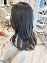 ネオリーブ チロル 横浜西口店(Neolive CiroL.)&nbsp;オリーブベージュ　顔周りカット　韓国レイヤー