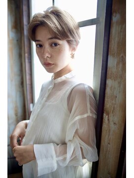 クレドガーデン 吉祥寺店(CRED GARDEN) 大人可愛い/ヘーゼルベージュ/くびれショート/モテ髪カタログ