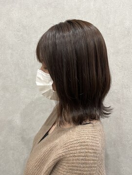 シロトータルデザイン(shiro total design) くびれレイヤー×くすみラベンダー