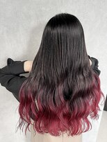 アンダーバーホワイト 京橋店(_WHITE) ディープレッド×グラデーション