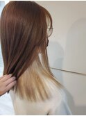 京都・西院cuculehair インナーミルキィベージュ☆