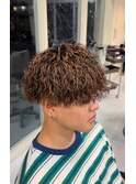 メンズ京都波巻きツイストスパイラルパーマ