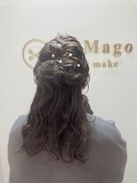 リマーゴ(re:Mago) ハーフアップ