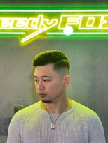 グリーディーフォックス 代々木(Greedy FOX)&nbsp;アップバング/ツーブロックマッシュ/束感/波巻き[シェービング]