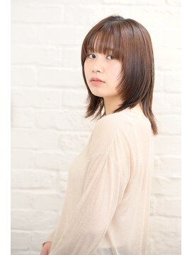 ギリア(Gillia) 【小田急線/梅ヶ丘gillia】顔まわりレイヤー/切りっぱなしウルフ