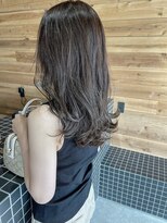 ラロ(raro) オリーブグレージュ/レイヤー/ケアカラー/髪質改善