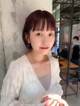 ラヴィズム(LUVISM) ショートカット丸みショート耳掛けひし形小顔 10代20代30代