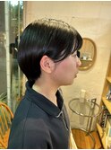 すっきりショートボブ