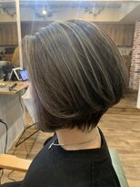 グレープバイン 港南台(GRAPEVINES)&nbsp;ハイライト／レイヤーボブ／バレイヤージュ