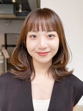 アイティーバイアルバム 松戸店(IT by ALBUM) グレーベージュレイヤーロングフレンチカジュアル_ba484831