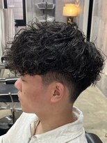 メイン(MENIN)&nbsp;刈り上げフェード黒髪ツイストスパイラル短髪[相模大野/町田]