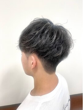 ヘアメイク ポルテ(HAIR MAKE PORTE) メンズショート×グレージュハイライト