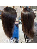 スリー(THREE) 髪質改善トリートメント 縮毛矯正 髪質改善ストレート 酸性