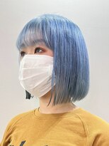 デート 下北沢(DATE) ダブルカラーミルクティーピンクベージュカラーハイトーンカラー