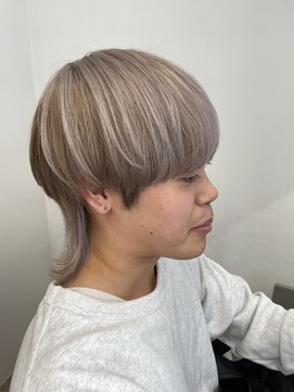 ジエクト ヴィシア(The Ect VIXIA) ウルフ/マッシュウルフ/ミルクティーカラー/ホワイトベージュ