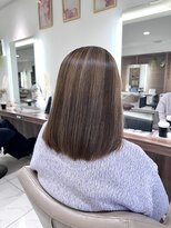 アッシュ 大宮店(Ash)&nbsp;ブリーチ縮毛矯正【白髪ぼかし】