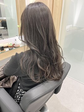 クシュ 本川越店(kusyu...) イメチェンホワイトブロンド外ハネボブ美髪ワイドバング韓国黒髪