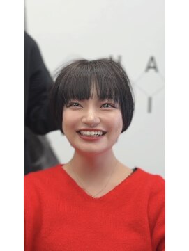 ハルキミナトジャパン センダイ(HARUKI MINATO japan SENDAI) 丸みショート