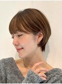 『SHOKI』 ミニウルフホワイトベージュチェリーブラウン