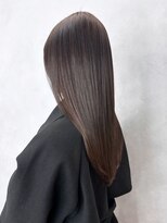 アイティーバイアルバム 八王子店(IT by ALBUM)&nbsp;美髪おくれ毛韓国前髪カットヘアロング_ba550423