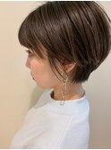 大人可愛い小顔丸みショート20代30代40代【所沢駅/ショート】