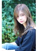 20代30代ブランジュカラーのフェミニンスタイル♪