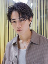 シティ(CITY) 小久保styleフェザーパーマフェザーショートグレーエンドカラー