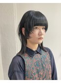 レイヤーカット/ウェットヘア/デザインカラー[梅田駅/中崎町駅]