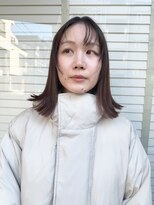 ロライマ 中目黒(roraima)&nbsp;ミディアム/レイヤー/前髪/シースルー/カラー/外ハネ