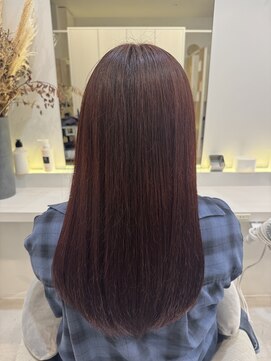 エレノア スパ アンド トリートメント 大宮西口(Eleanor spa&treatment) ダークレッドカラー/ブリーチなし